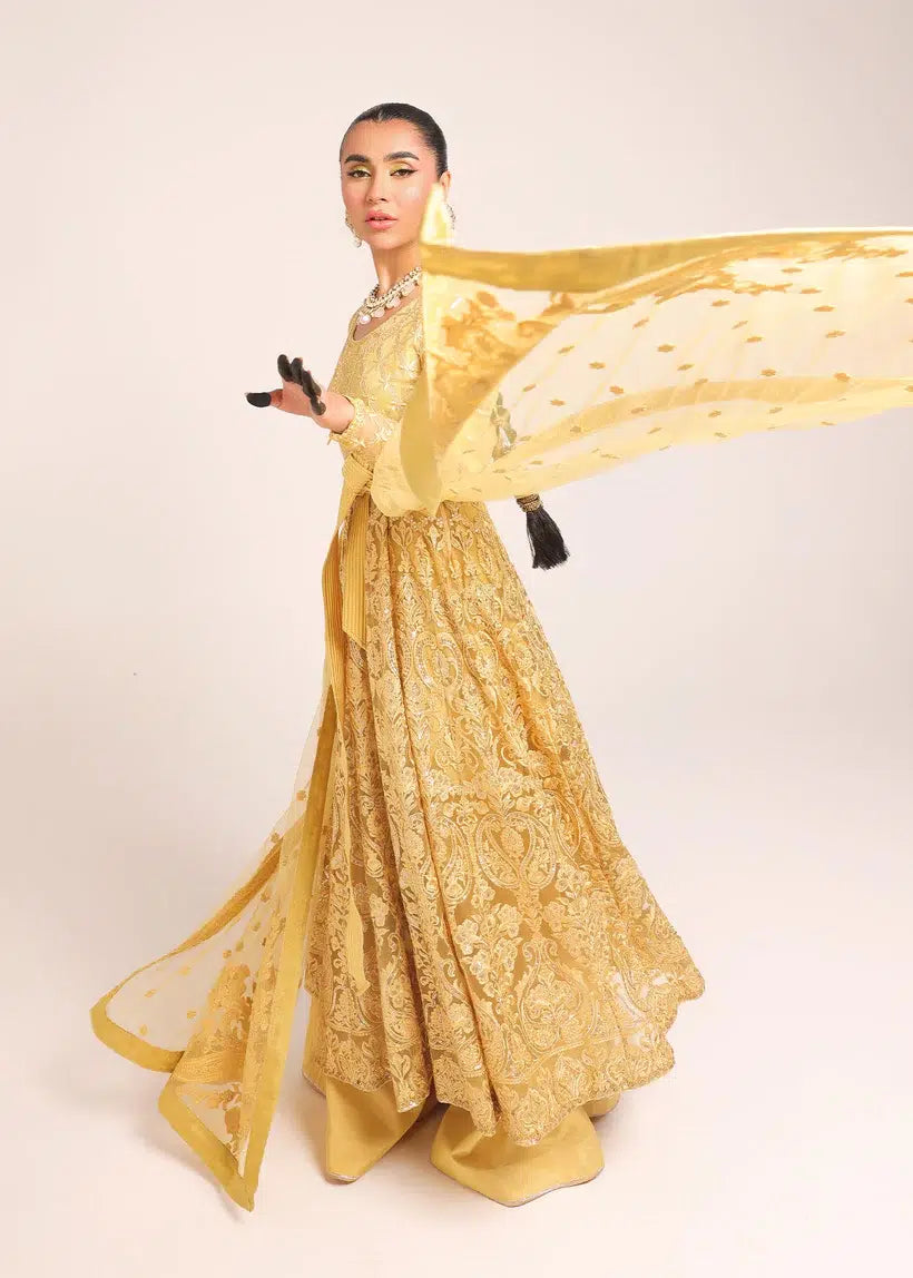Tena Durrani | Amelie Luxe Formals | Sunflower -  Tena Durrani Formal - Original Designer Dress - House of Maryam