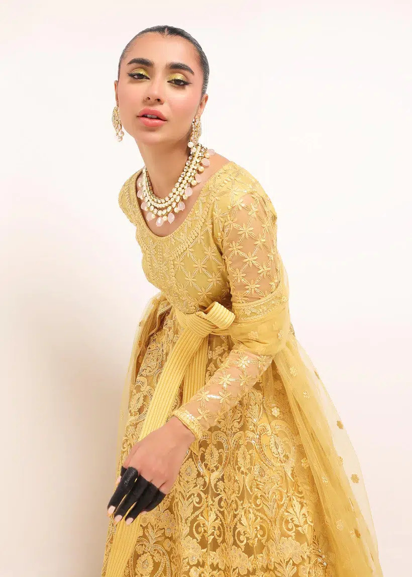 Tena Durrani | Amelie Luxe Formals | Sunflower -  Tena Durrani Formal - Original Designer Dress - House of Maryam