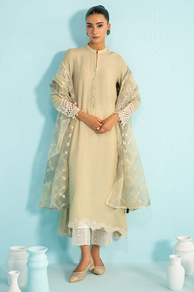 Cross Stitch | Luxury Pret | Verdent Glint-2PC (Shirt & Dupatta)