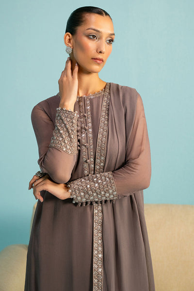 Cross Stitch | Luxury Pret | Scintillate Haze-3PC (Shirt, Trouser & Dupatta)