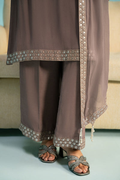 Cross Stitch | Luxury Pret | Scintillate Haze-3PC (Shirt, Trouser & Dupatta)