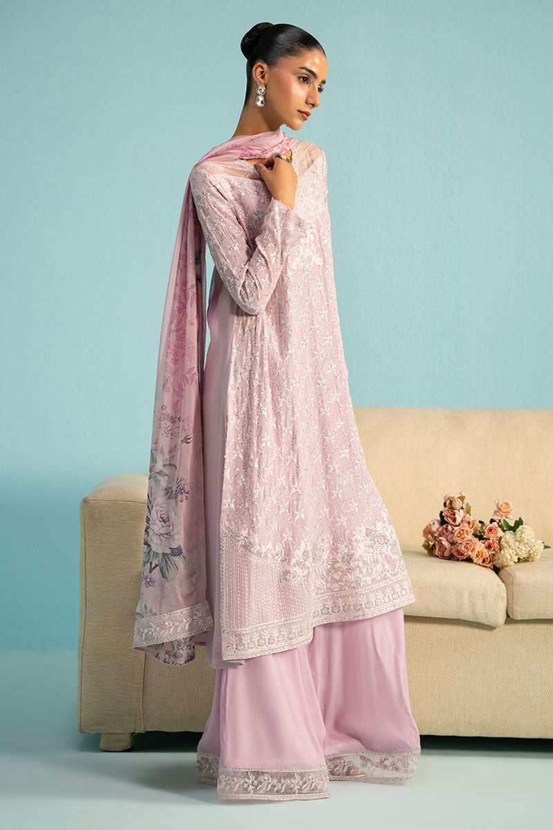 Cross Stitch | Luxury Pret | Lavender Bling-3PC (Shirt, Trouser & Dupatta), image 5