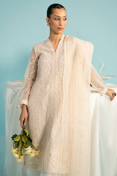 Cross Stitch | Luxury Pret | Misty Pink-2PC (Shirt & Dupatta)