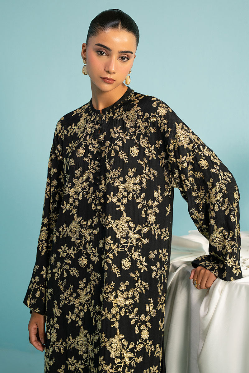 Cross Stitch | Luxury Pret | Sable Gleam-2PC (Shirt & Trouser), image 5