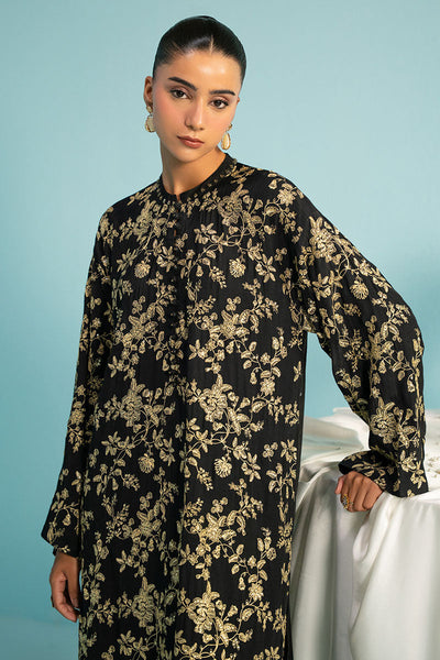 Cross Stitch | Luxury Pret | Sable Gleam-2PC (Shirt & Trouser)