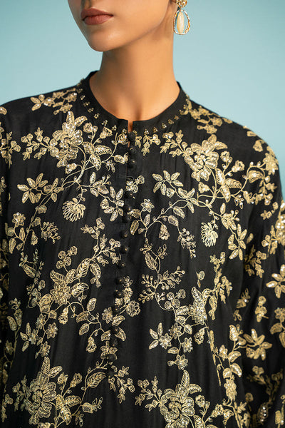 Cross Stitch | Luxury Pret | Sable Gleam-2PC (Shirt & Trouser)