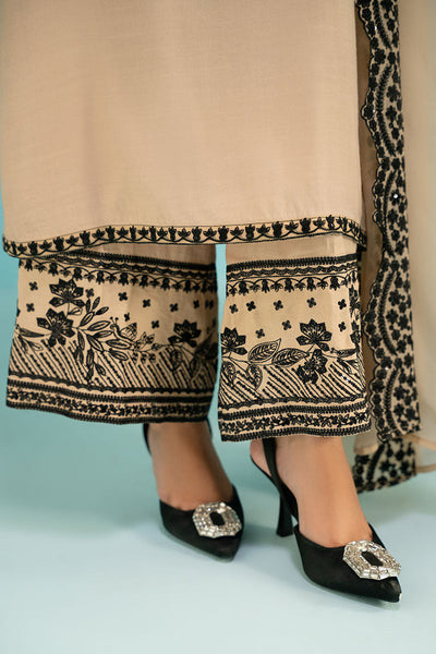 Cross Stitch | Luxury Pret | Majestic Ivory-3PC (Shirt, Trouser & Dupatta)