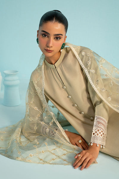Cross Stitch | Luxury Pret | Verdent Glint-2PC (Shirt & Dupatta)