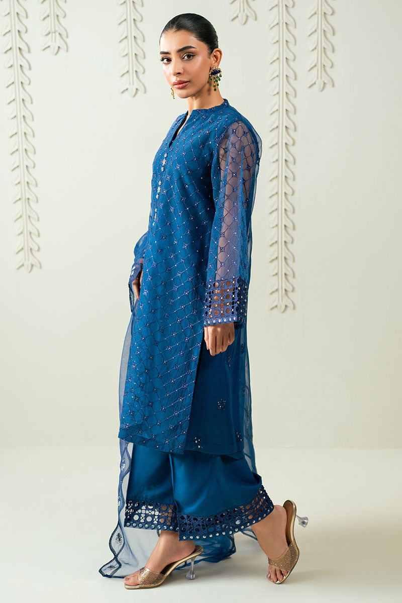 Cross Stitch | Luxury Pret | Lunette Glow-2PC (Shirt & Dupatta), image 6