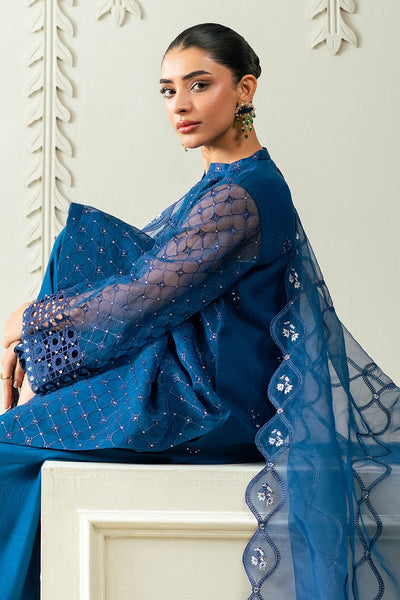 Cross Stitch | Luxury Pret | Lunette Glow-2PC (Shirt & Dupatta)