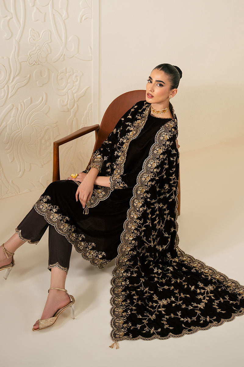 Cross Stitch | Luxury Pret | Rustic Radiance-3PC (Shirt, Trouser & Dupatta)