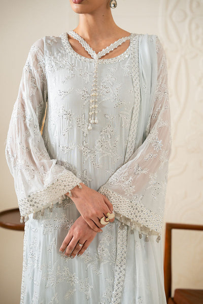 Cross Stitch | Luxury Pret | Aqua Dream-3PC (Shirt, Trouser & Dupatta)