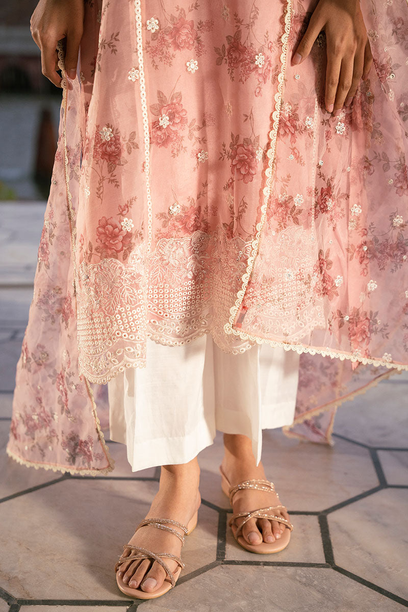 Cross Stitch | Luxury Pret | Carnation-2PC (Shirt & Dupatta), image 4