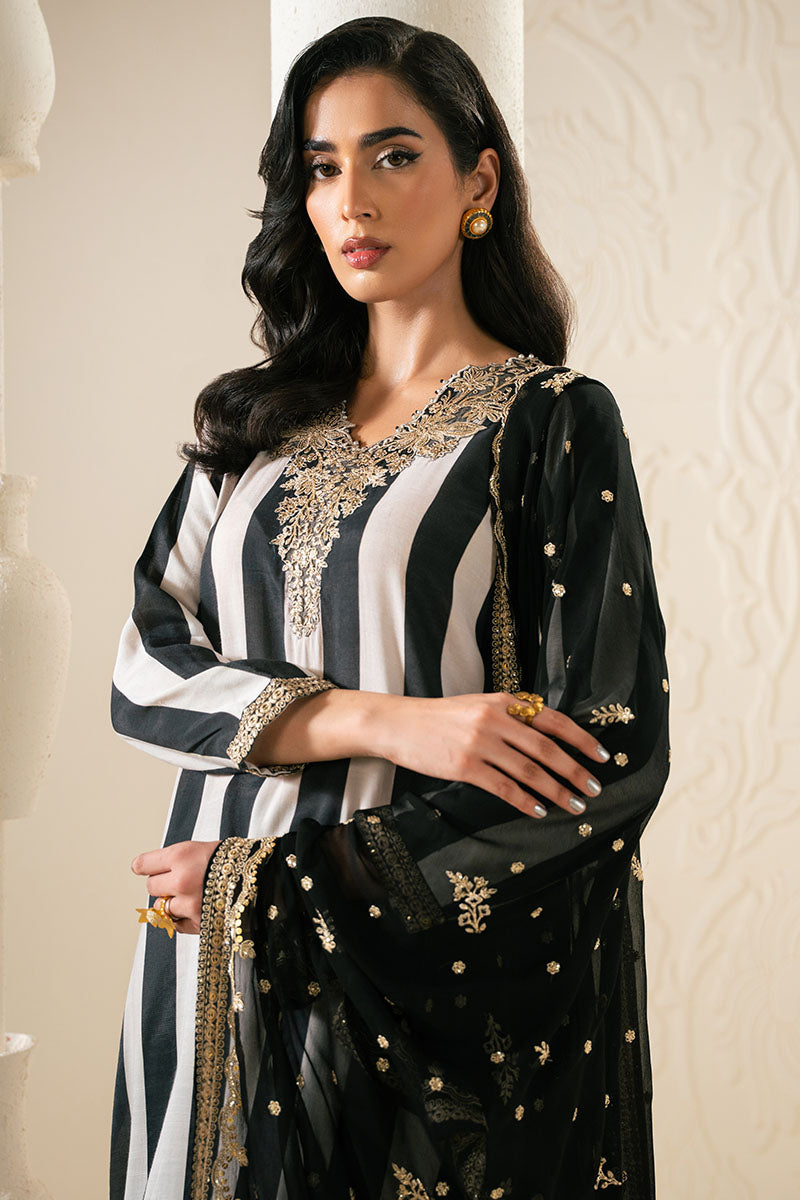 Cross Stitch | Luxury Pret | Glided Grace-3PC (Shirt, Trouser & Dupatta), image 4