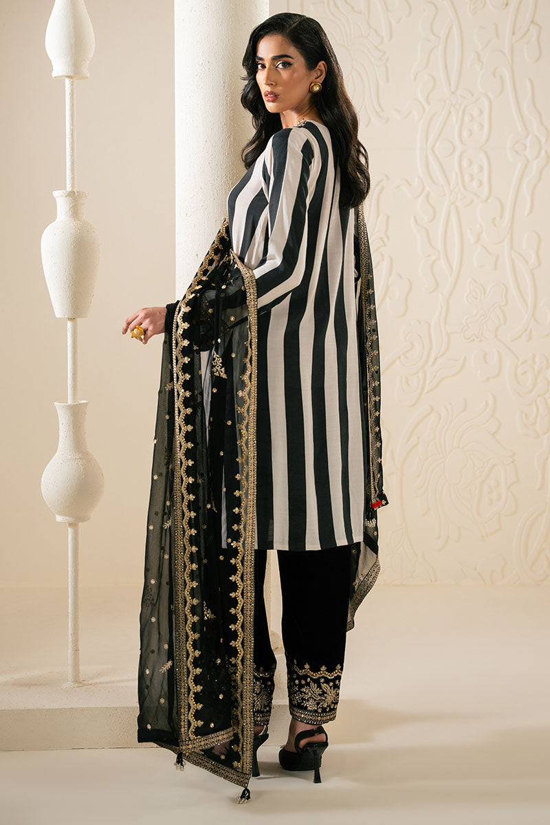 Cross Stitch | Luxury Pret | Glided Grace-3PC (Shirt, Trouser & Dupatta), image 6