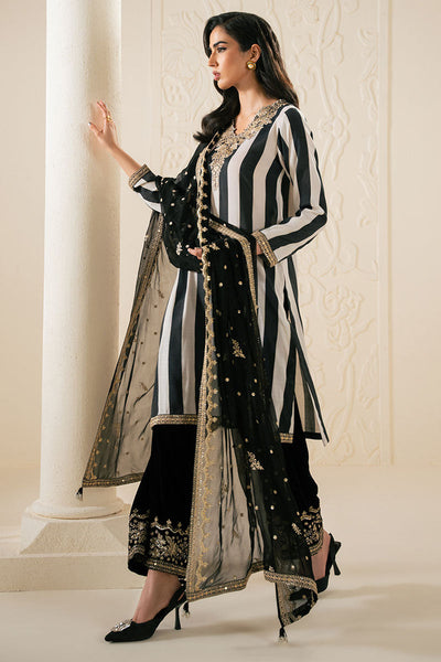 Cross Stitch | Luxury Pret | Glided Grace-3PC (Shirt, Trouser & Dupatta)
