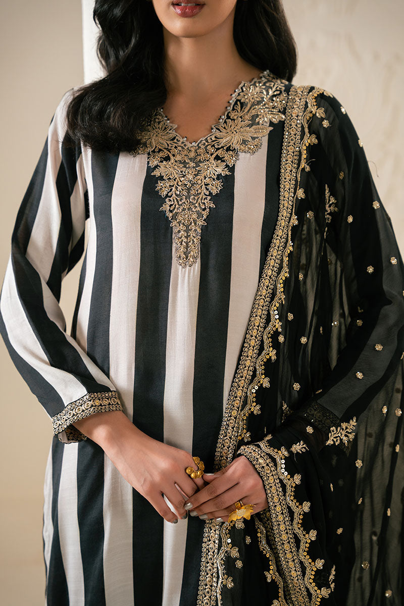 Cross Stitch | Luxury Pret | Glided Grace-3PC (Shirt, Trouser & Dupatta), image 2