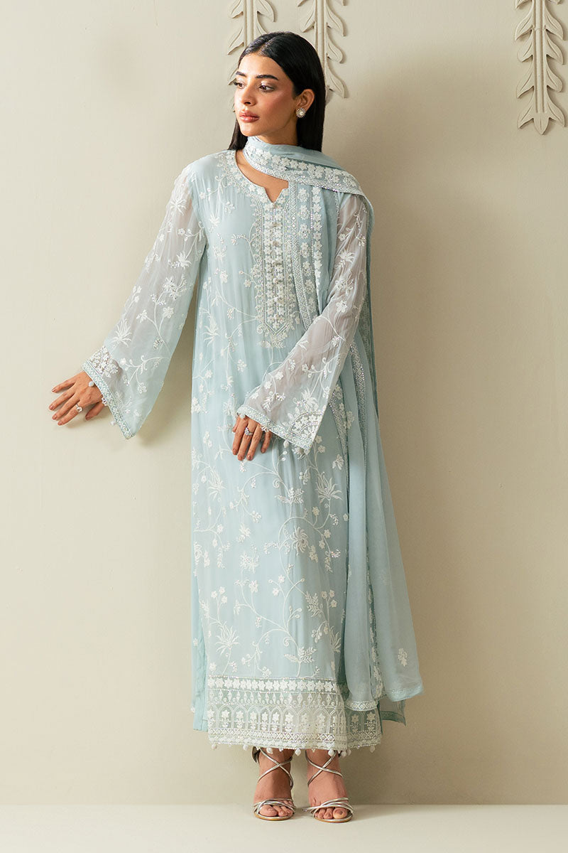 Cross Stitch | Luxury Pret | Arctic Maze-2PC (Shirt & Dupatta), image 4