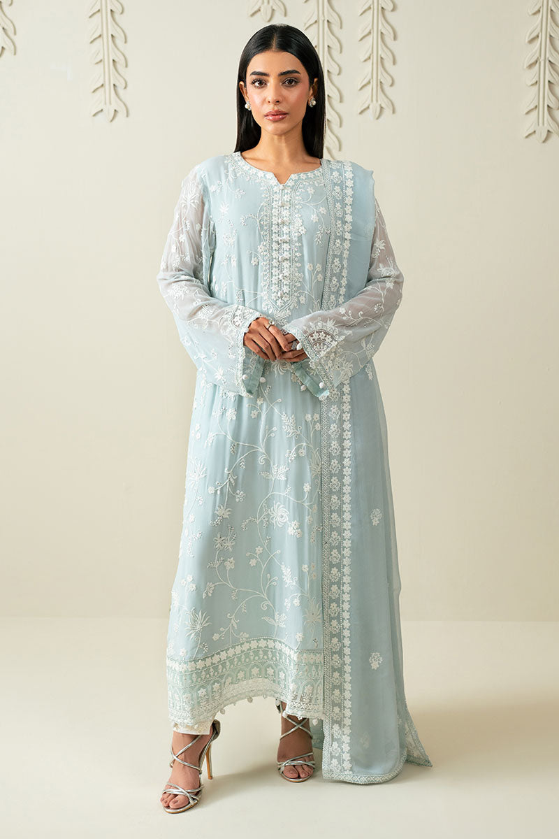 Cross Stitch | Luxury Pret | Arctic Maze-2PC (Shirt & Dupatta)-2