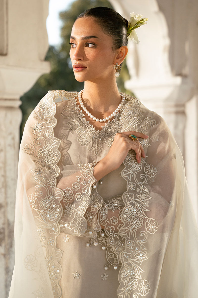 Cross Stitch | Luxury Pret | Verdant Twist-3PC (Shirt, Trouser & Dupatta)