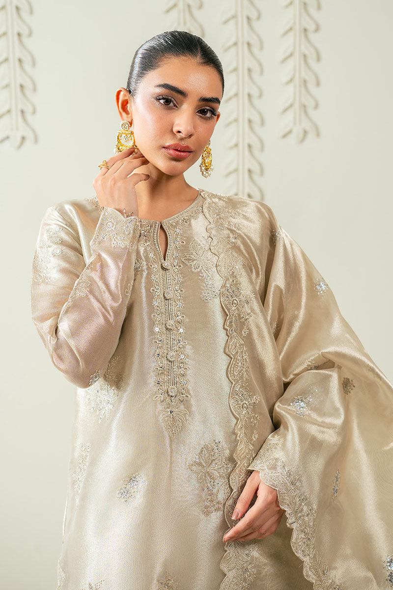 Cross Stitch | Luxury Pret | Metallic Muse-2PC (Shirt & Dupatta), image 6