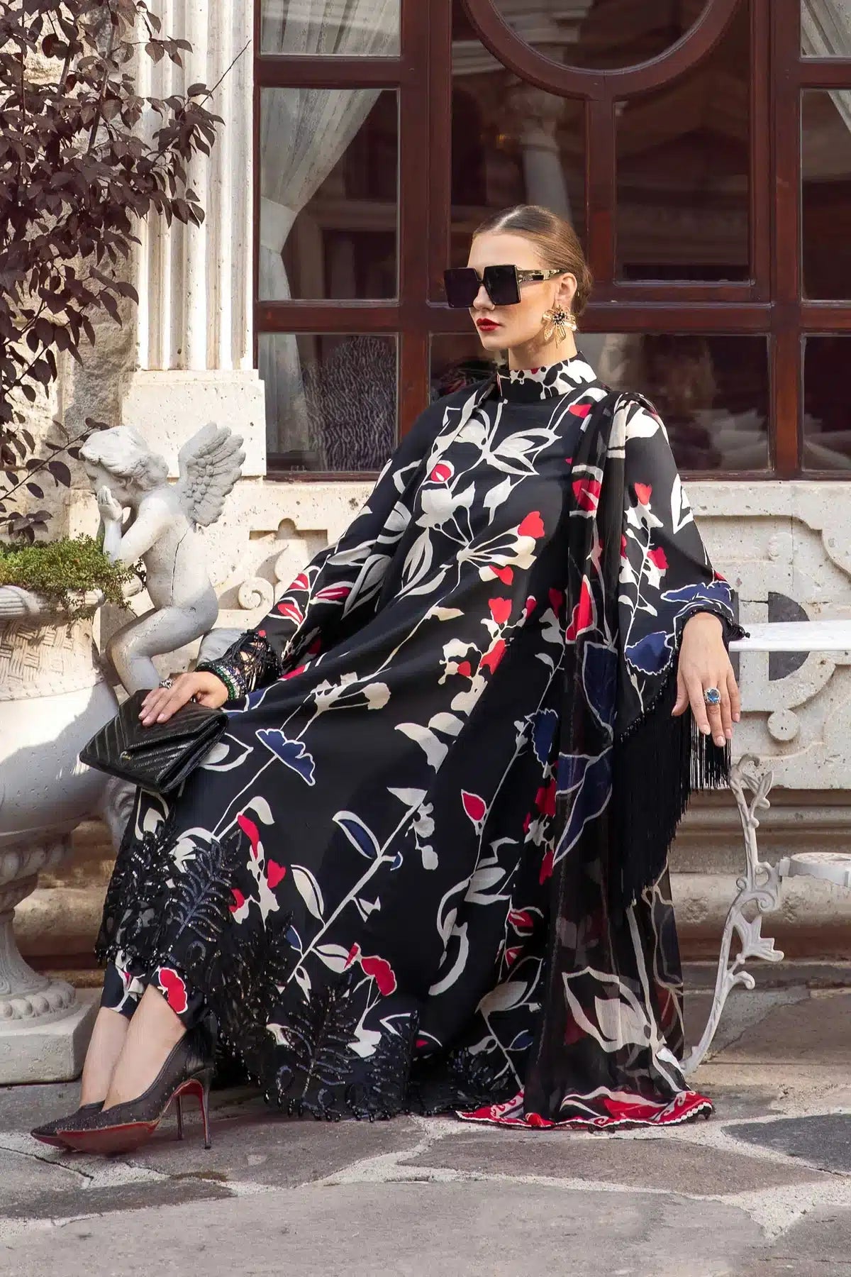 Maria B | M Prints Winter 23 | MPT-2009-B by Designer Maria B - House of Maryam - Pakistani Designer Ethnic Wear in {{ shop.shopifyCountryName }}