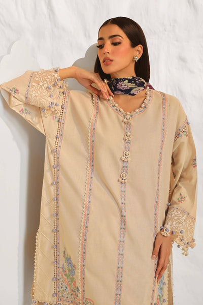 Sana Safinaz | Muzlin Summer 24 | 014A-CJ -  Sana Safinaz Luxury - Original Designer Dress - House of Maryam