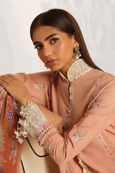Sana Safinaz | Muzlin Summer 24 | 014B-CJ -  Sana Safinaz Luxury - Original Designer Dress - House of Maryam