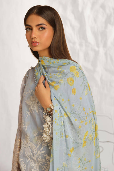 Sana Safinaz | Muzlin Summer 24 | 016A-CJ -  Sana Safinaz Luxury - Original Designer Dress - House of Maryam