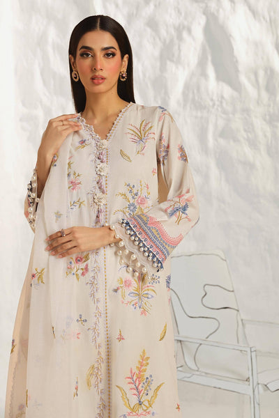 Sana Safinaz | Muzlin Summer 24 | 018B-CV -  Sana Safinaz Luxury - Original Designer Dress - House of Maryam