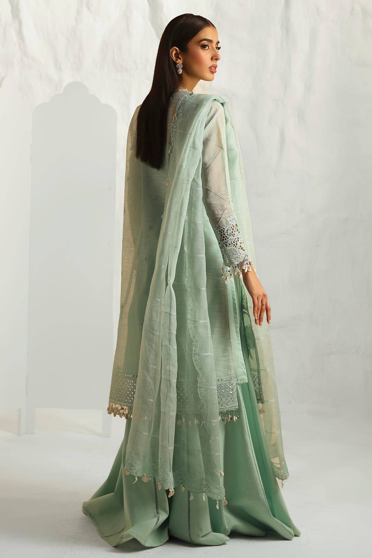 Sana Safinaz | Muzlin Summer 24 | 020B-CV -  Sana Safinaz Luxury - Original Designer Dress - House of Maryam