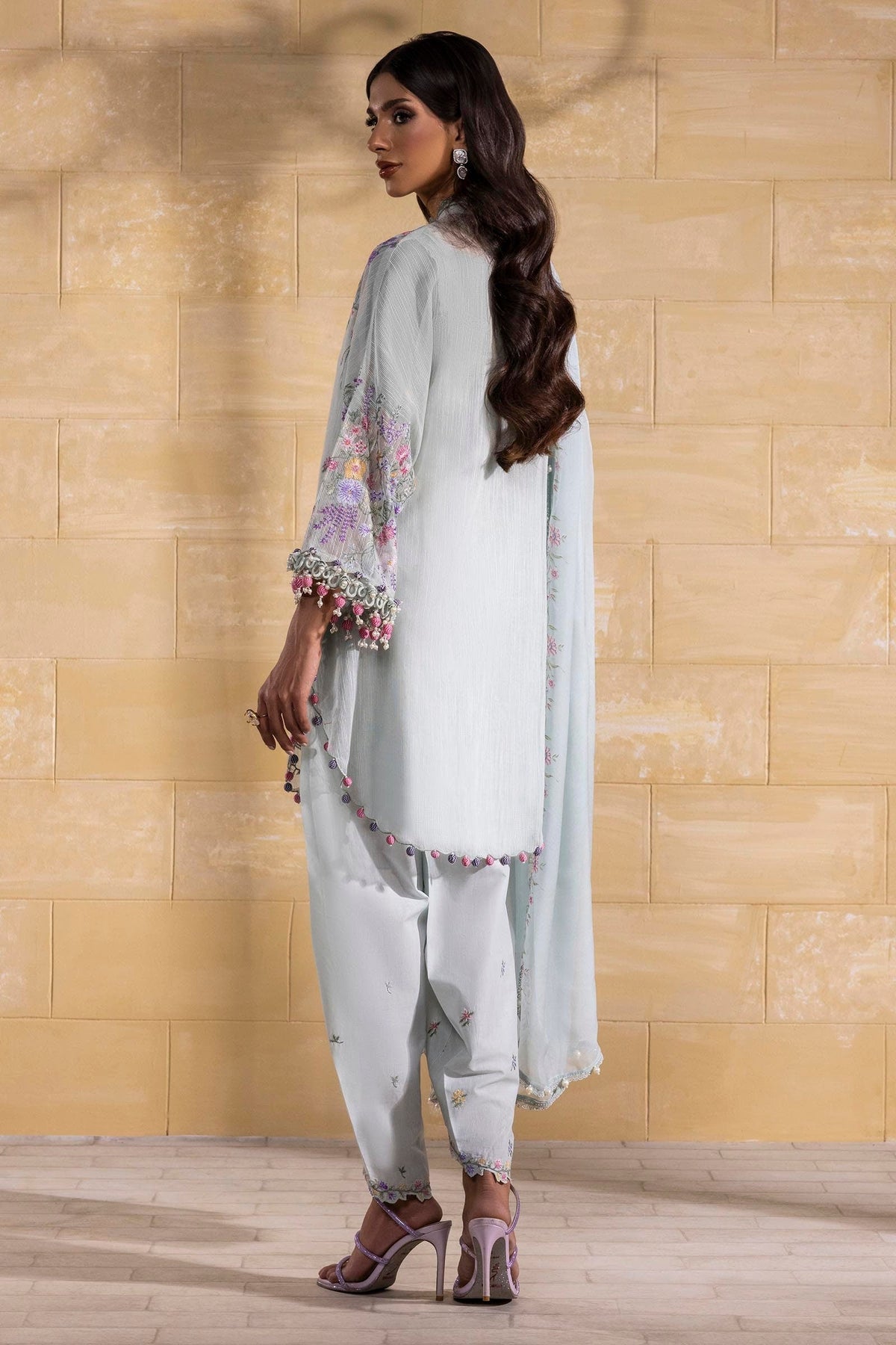 Sana Safinaz | Muzlin Spring 25 | M251-003B-3CJ -  Sana Safinaz Ladies Clothes - Original Designer Dress - House of Maryam