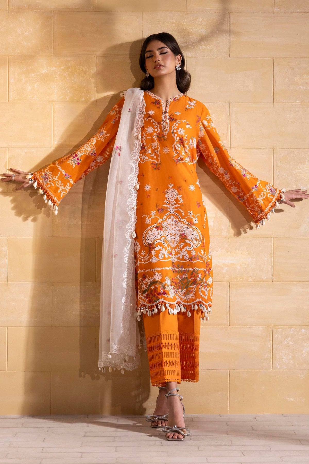 Sana Safinaz | Muzlin Spring 25 | M251-004B-3CT -  Sana Safinaz Ladies Clothes - Original Designer Dress - House of Maryam