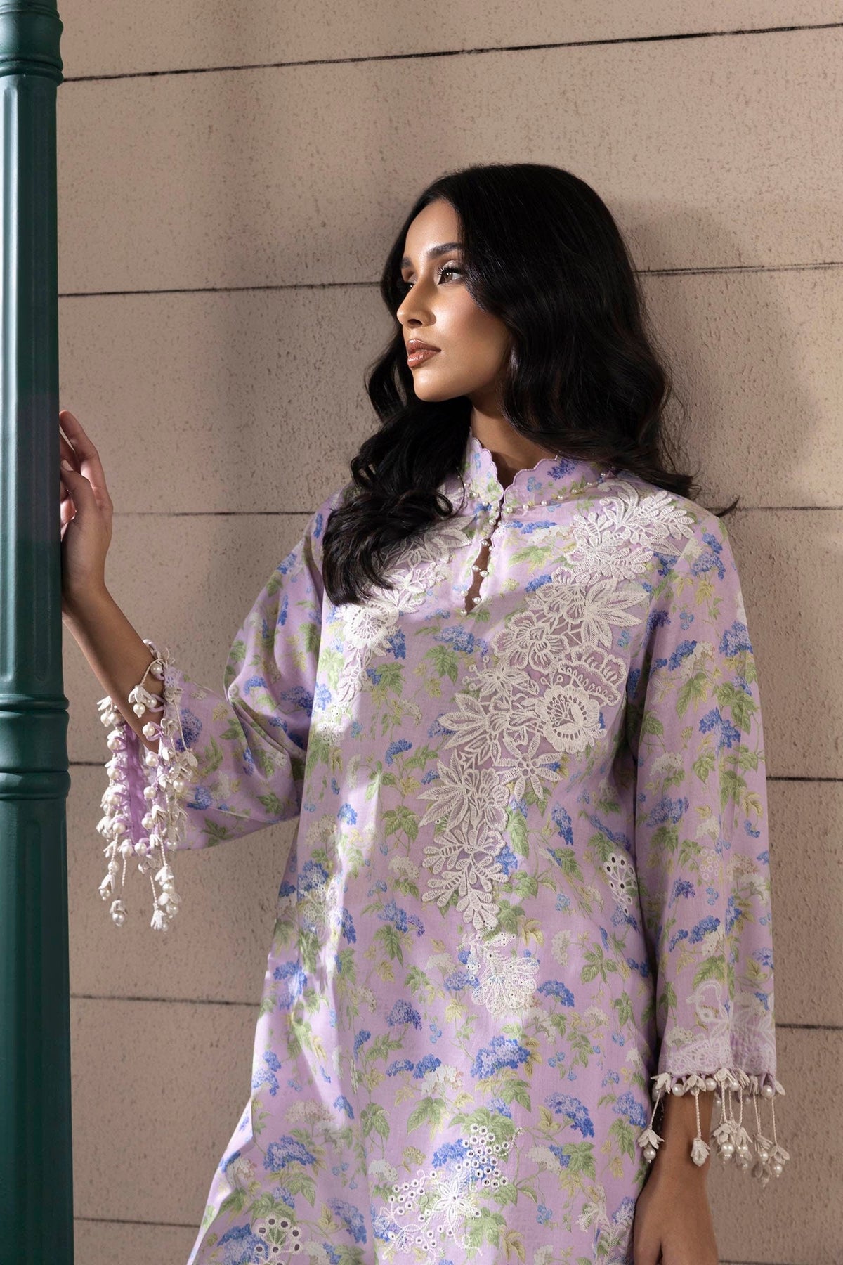 Sana Safinaz | Muzlin Spring 25 | M251-006A-3CI -  Sana Safinaz Ladies Clothes - Original Designer Dress - House of Maryam