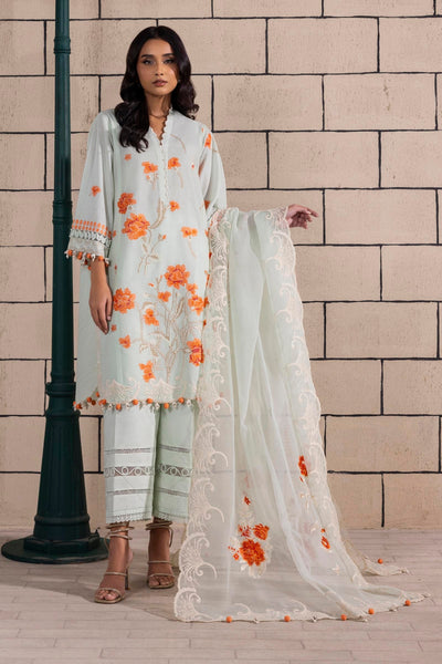 Sana Safinaz | Muzlin Spring 25 | M251-010A-3CS -  Sana Safinaz Ladies Clothes - Original Designer Dress - House of Maryam