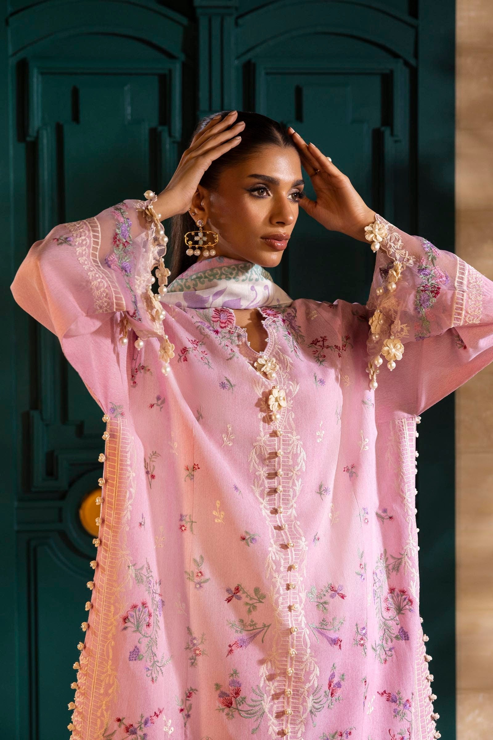 Sana Safinaz | Muzlin Spring 25 | M251-011A-3CV -  Sana Safinaz Ladies Clothes -  House of Maryam