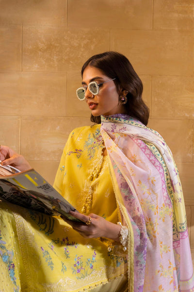Sana Safinaz | Muzlin Spring 25 | M251-011B-3CV -  Sana Safinaz Ladies Clothes - Original Designer Dress - House of Maryam