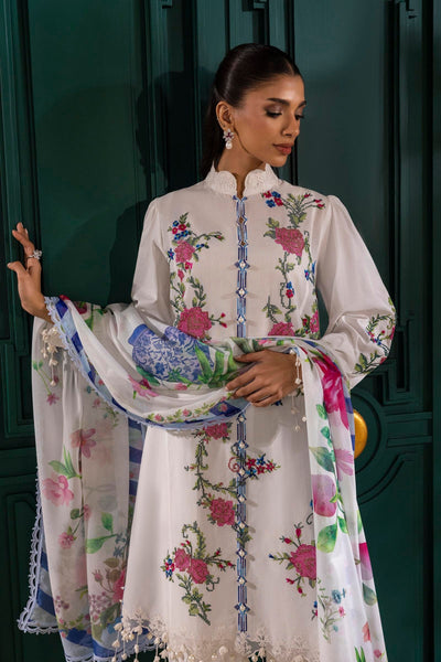 Sana Safinaz | Muzlin Spring 25 | M251-013A-3CL -  Sana Safinaz Ladies Clothes - Original Designer Dress - House of Maryam