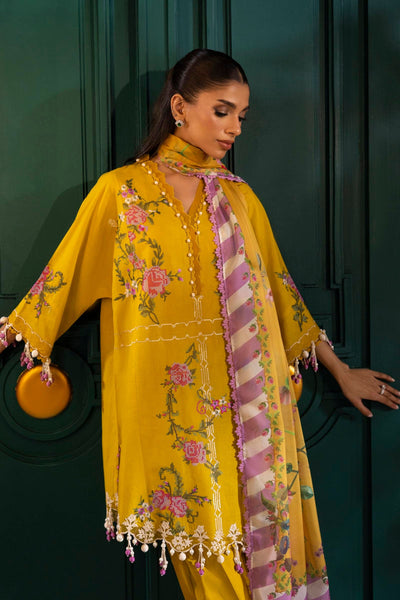 Sana Safinaz | Muzlin Spring 25 | M251-013B-3CL -  Sana Safinaz Ladies Clothes - Original Designer Dress - House of Maryam