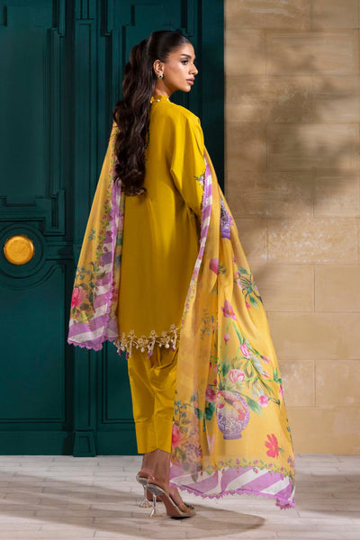 Sana Safinaz | Muzlin Spring 25 | M251-013B-3CL -  Sana Safinaz Ladies Clothes - Original Designer Dress - House of Maryam