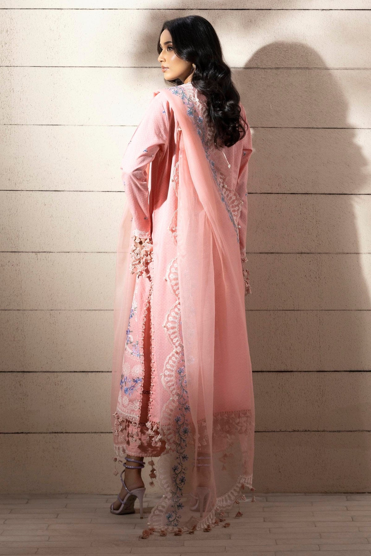 Sana Safinaz | Muzlin Spring 25 | M251-014B-3CT -  Sana Safinaz  - Original Designer Dress - House of Maryam