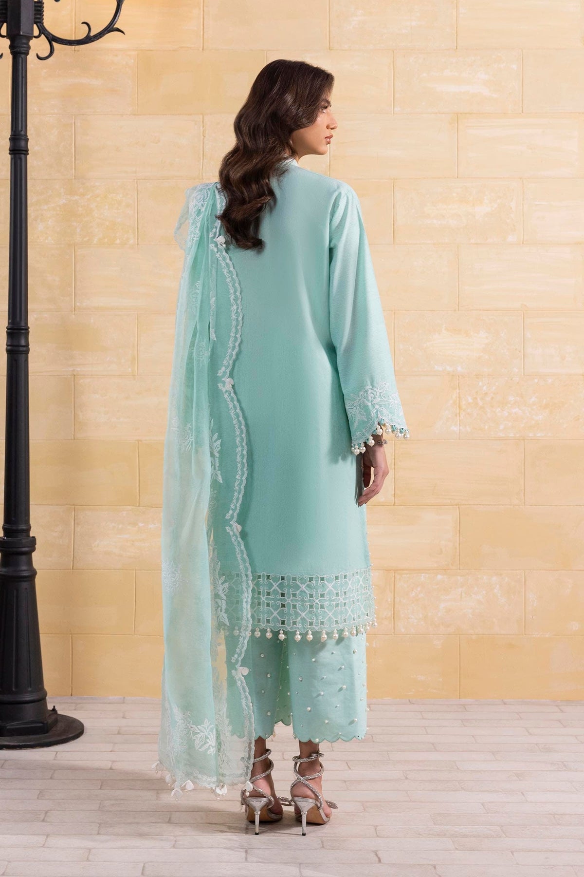 Sana Safinaz | Muzlin Spring 24 | M251-015B-3CJ -  Sana Safinaz Ladies Clothes - Original Designer Dress - House of Maryam