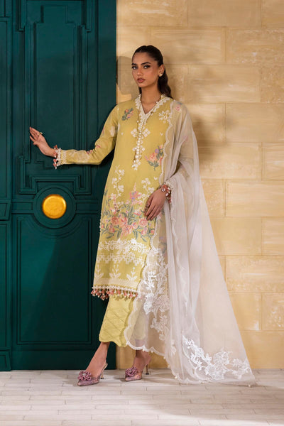 Sana Safinaz | Muzlin Spring 25 | M251-016B-3CT -  Sana Safinaz Ladies Clothes - Original Designer Dress - House of Maryam