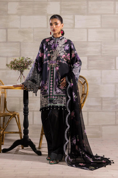 Sana Safinaz | Muzlin Spring 25 | M251-019B-3CS -  Sana Safinaz Ladies Clothes - Original Designer Dress - House of Maryam