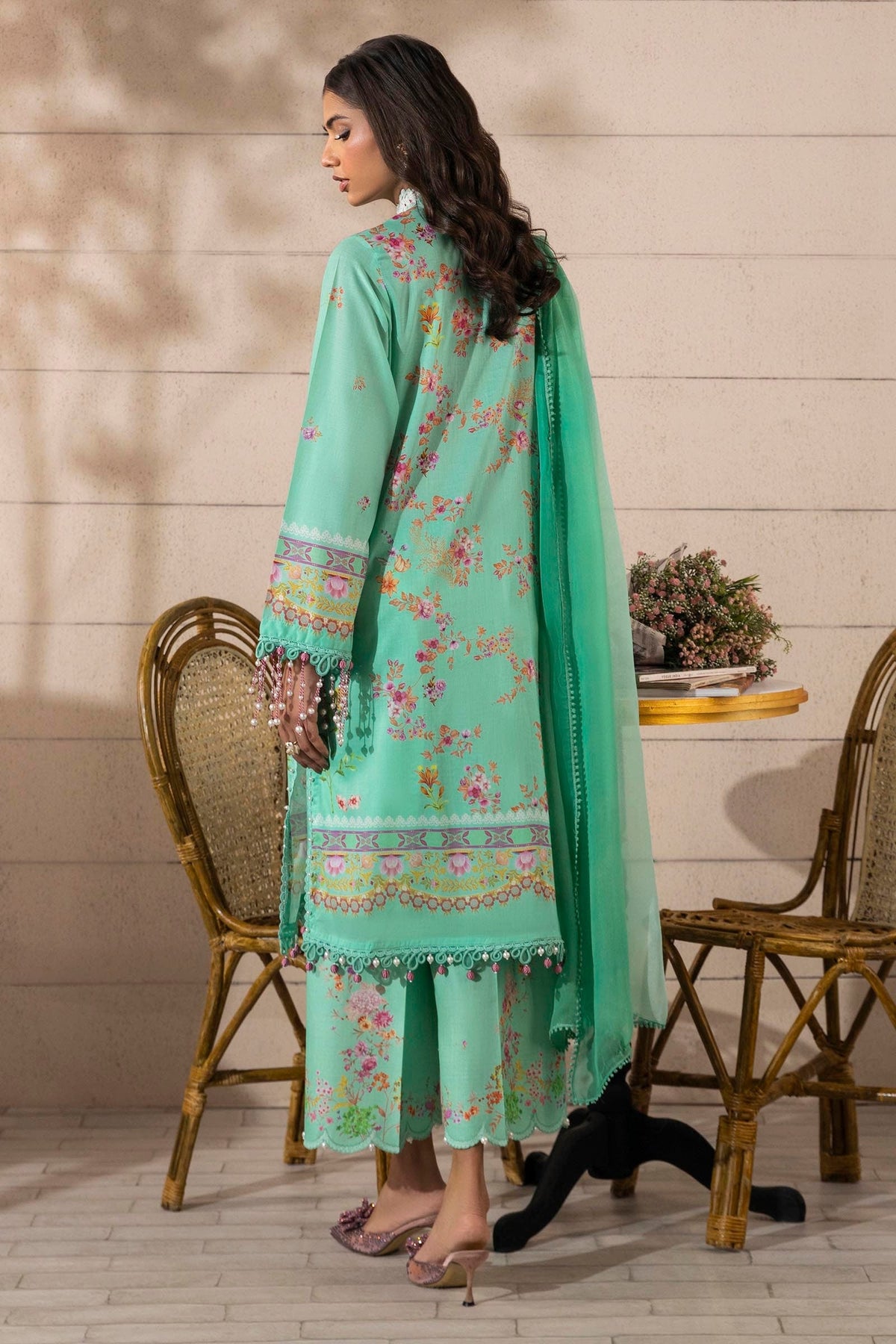 Sana Safinaz | Muzlin Spring 25 | M251-023B-3CI -  Sana Safinaz Ladies Clothes - Original Designer Dress - House of Maryam