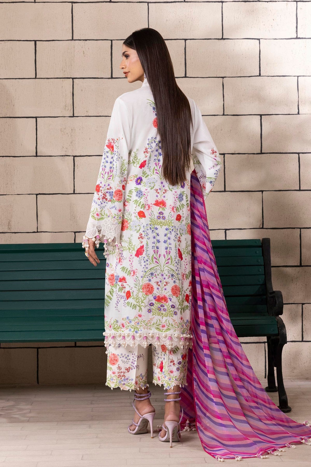 Sana Safinaz | Muzlin Spring 25 | M251-024A-3CI -  Sana Safinaz Ladies Clothes - Original Designer Dress - House of Maryam