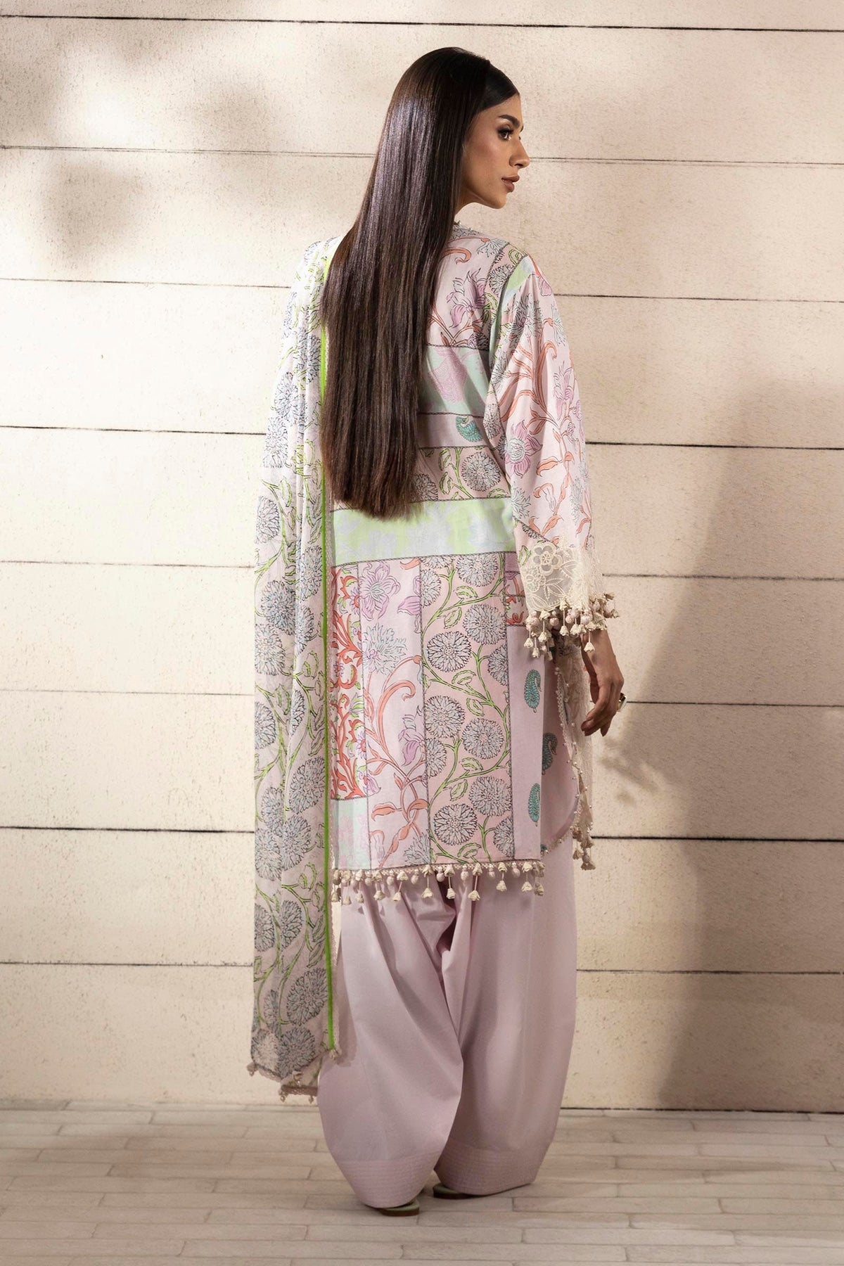 Sana Safinaz | Muzlin Spring 25 | M251-027A-3CI -  Sana Safinaz Ladies Clothes - Original Designer Dress - House of Maryam