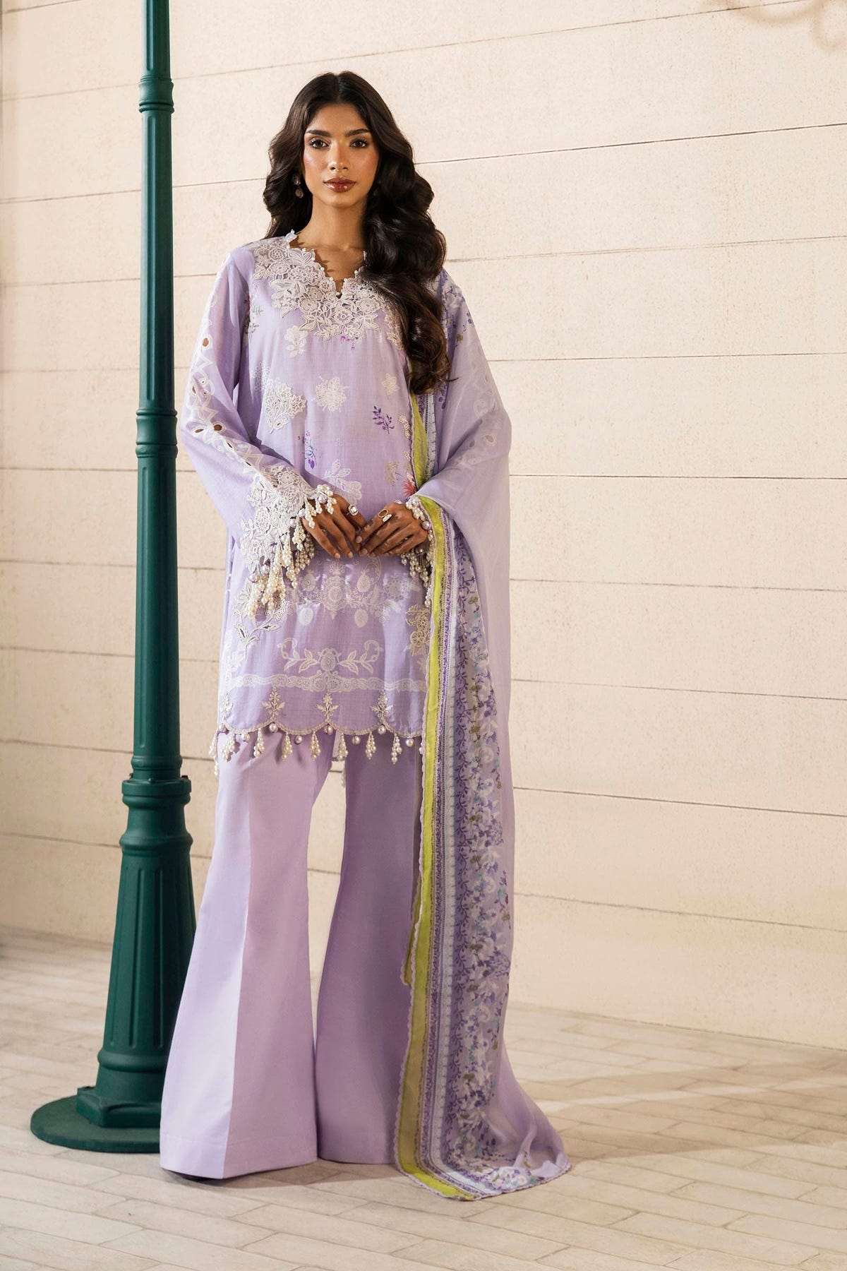 Sana Safinaz | Muzlin Spring 25 | M251-029A-3CI -  Sana Safinaz Ladies Clothes - Original Designer Dress - House of Maryam