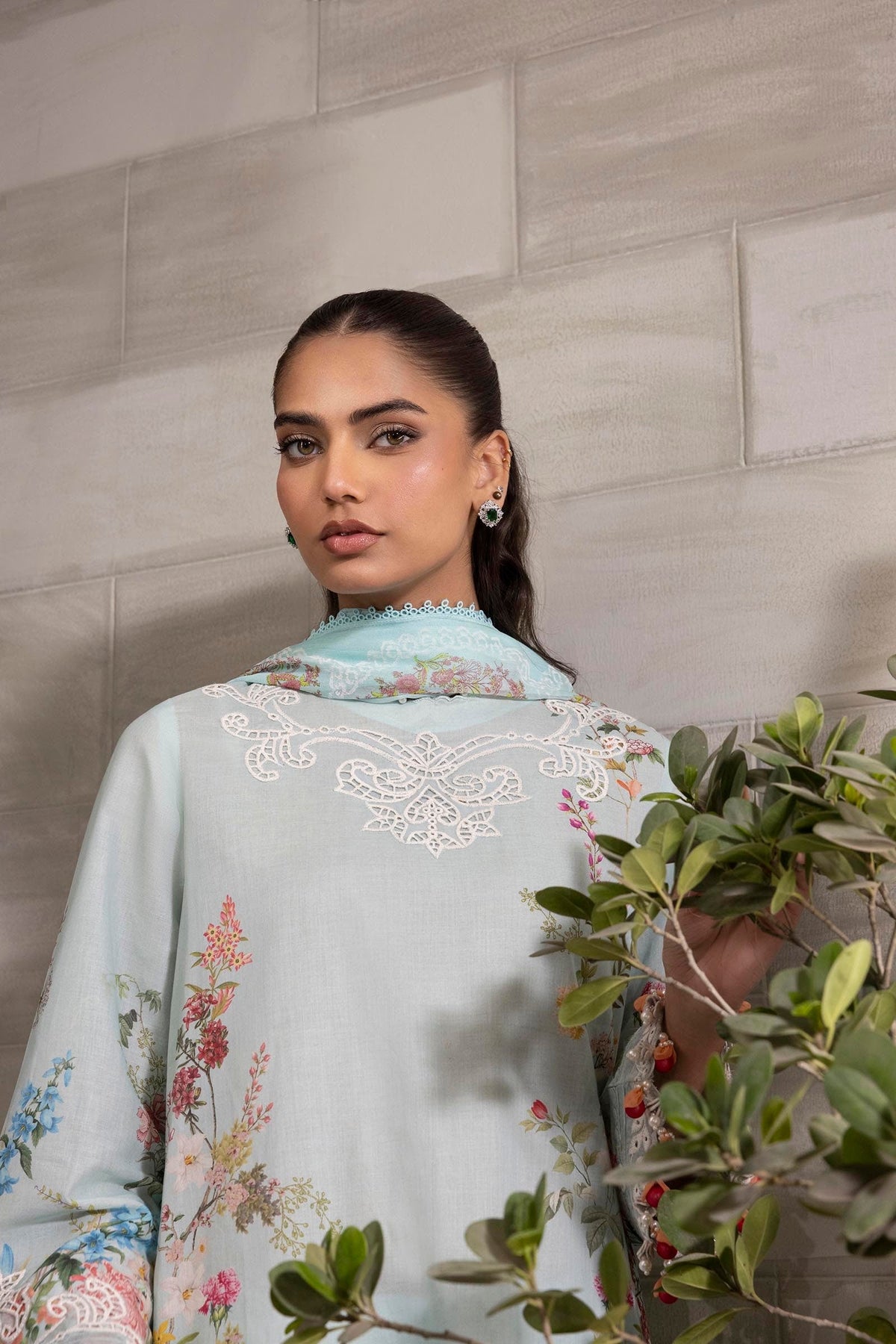 Sana Safinaz | Muzlin Spring 25 | M251-030A-3CI -  Sana Safinaz Ladies Clothes - Original Designer Dress - House of Maryam