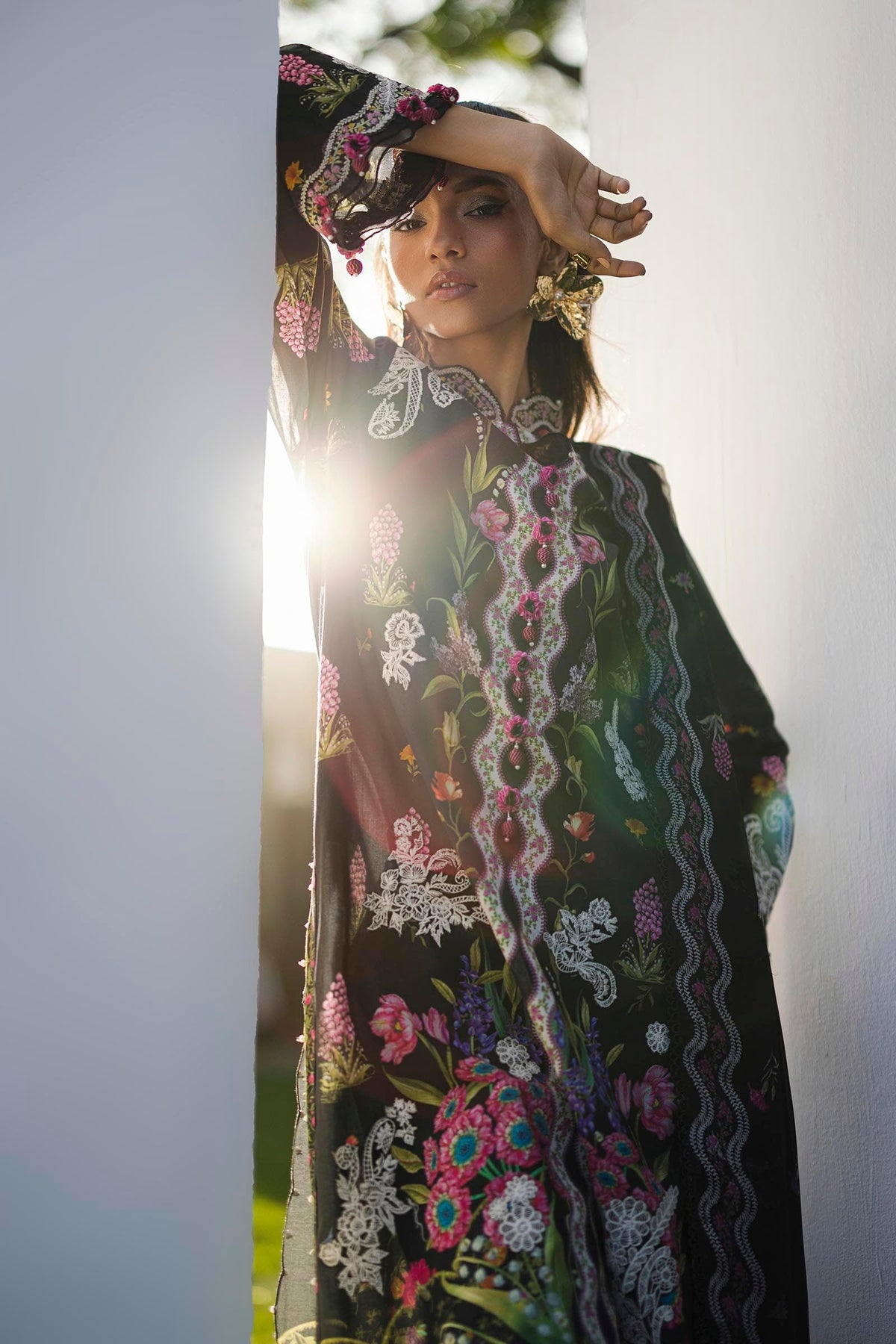 Sana Safinaz | Muzlin Summer 25 | 001A -  Sana Safinaz Ladies Clothes - Original Designer Dress - House of Maryam